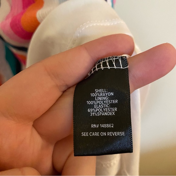 Torrid Midi Guaze Striped Dress 2 - Picture 7 of 8